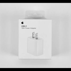 Apple adapter 18w fast charging
